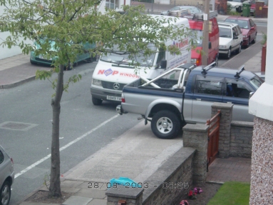 N&P WIndows obstructing the road and pavement 18